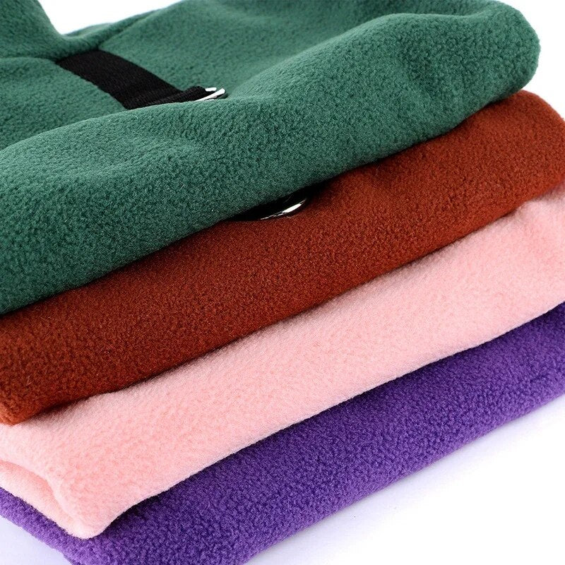 Warm Winter Fleece Jacket for Dog