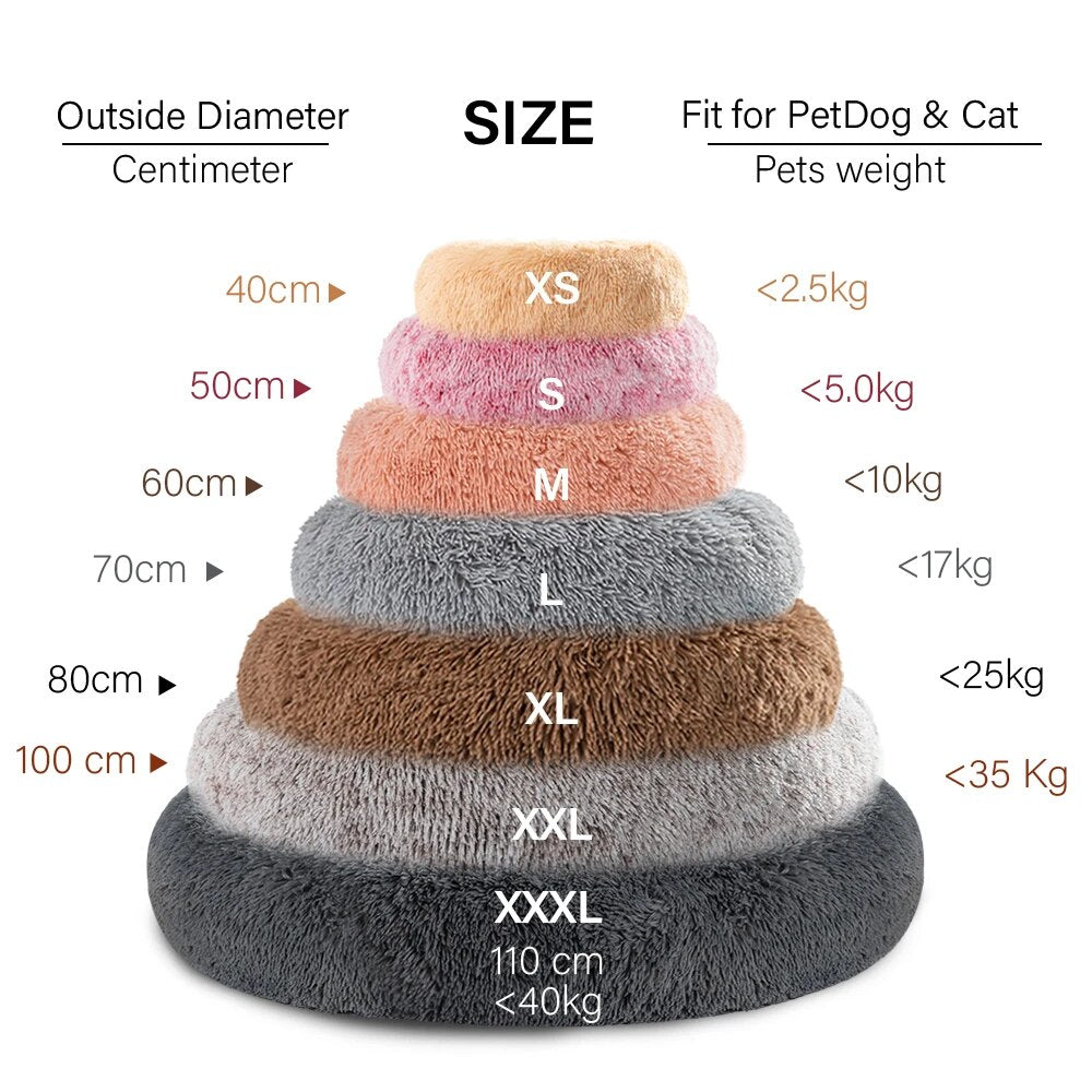 King Fluffy Dog Bed
