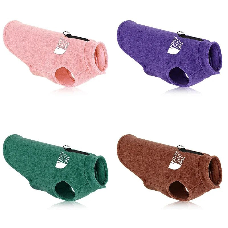 Warm Winter Fleece Jacket for Dog